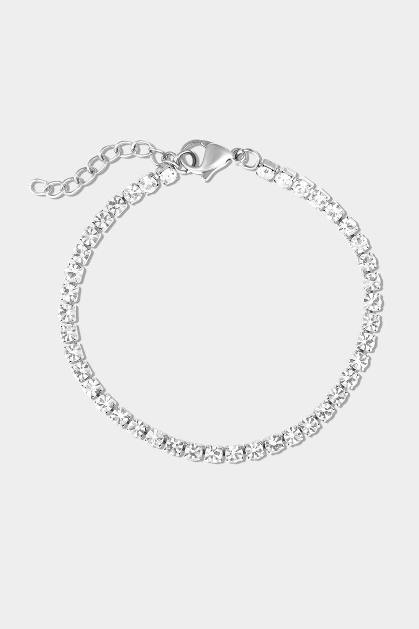 The Classic Tennis Bracelet Silver