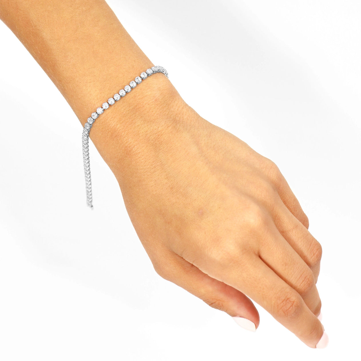 The Classic Tennis Bracelet Silver