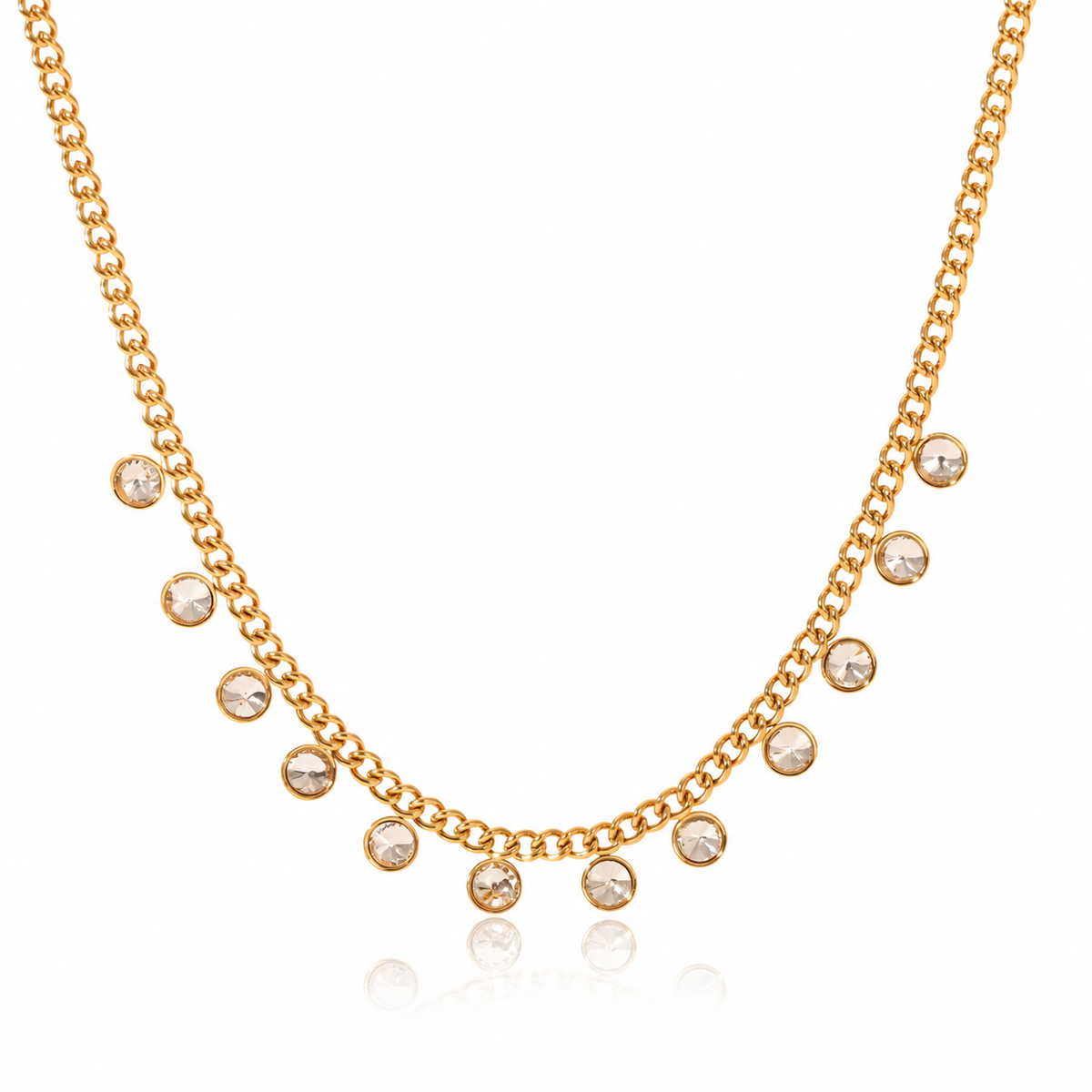 The Riviera Tennis Necklace