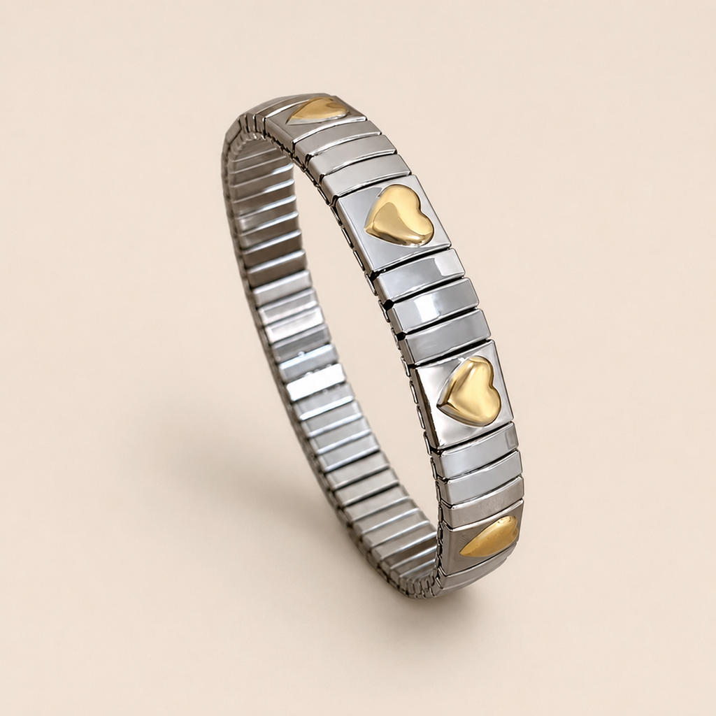 Heart Stretch Band Bracelet