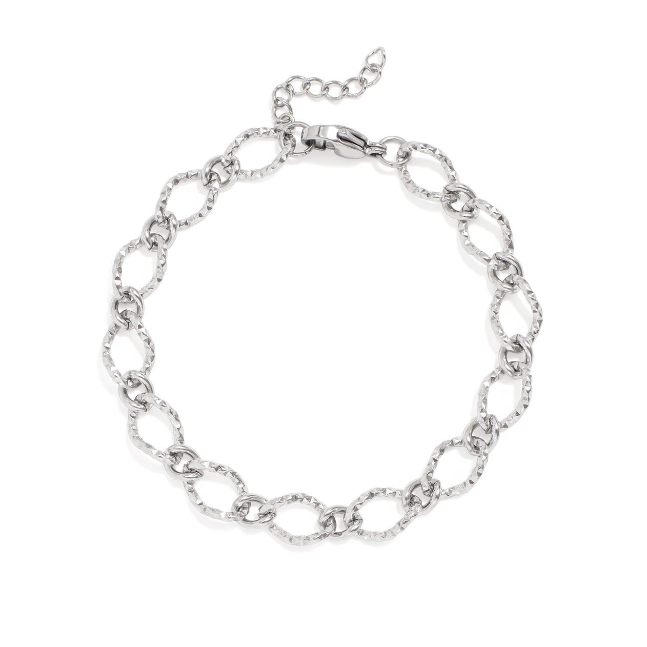 The Hammered Silver Bracelet