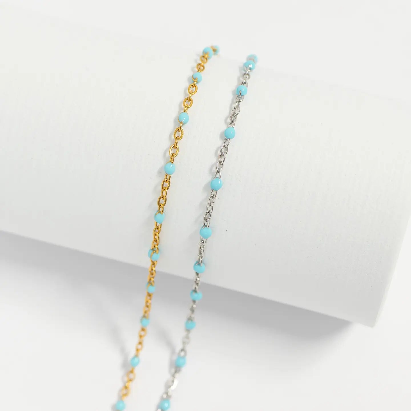 Confetti Turquoise Gold Bracelet
