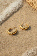 The Mykos Gold Hoop Earrings