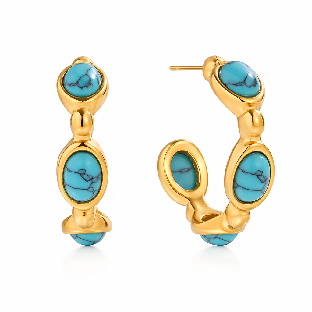 The Azure Earrings