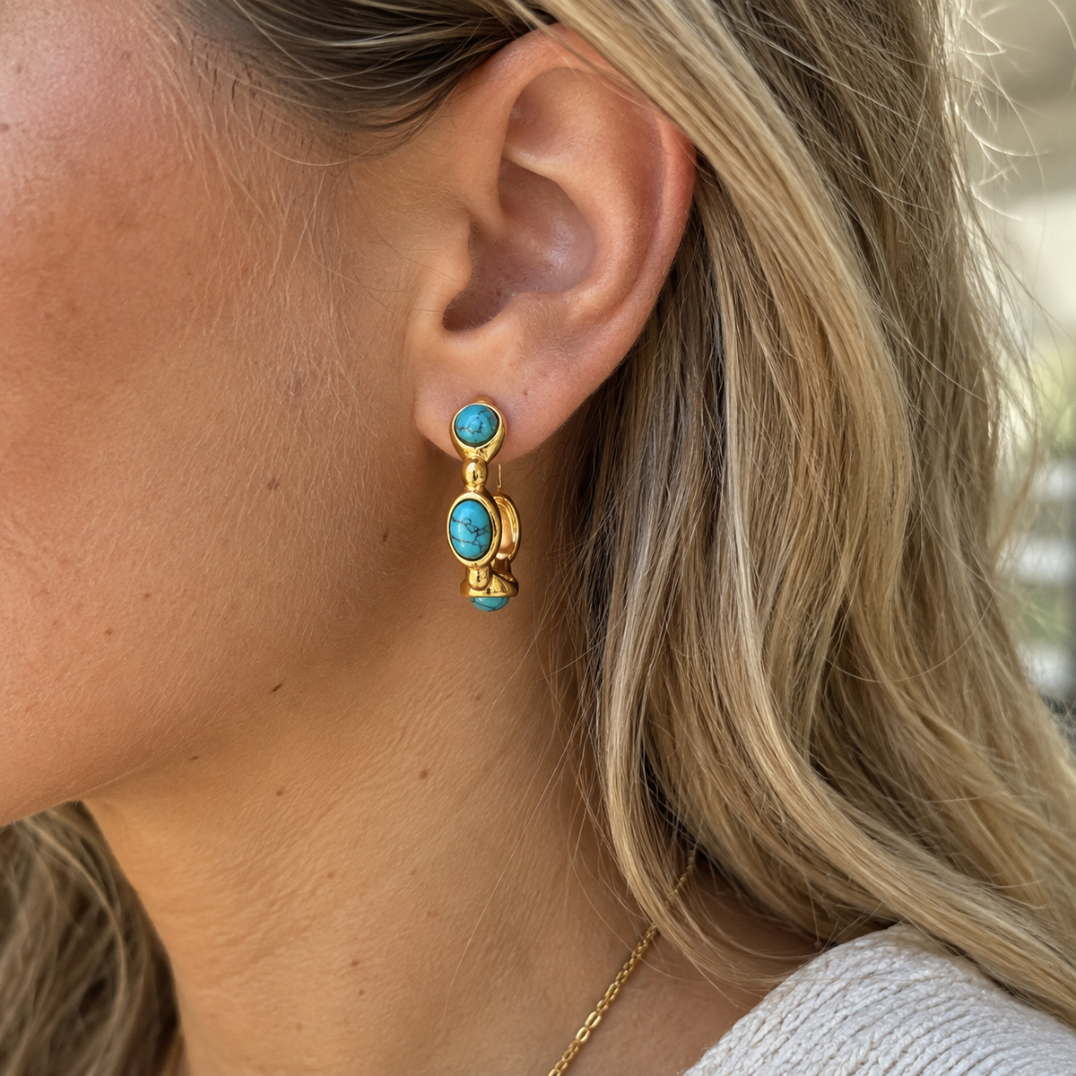 The Azure Earrings