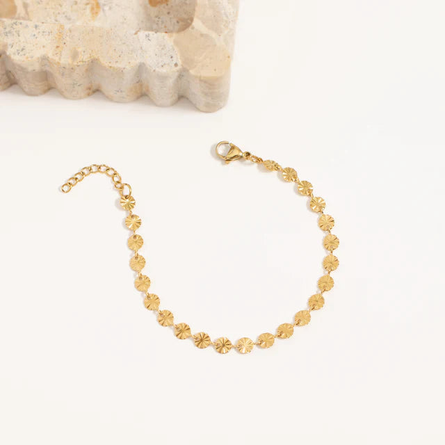 Sunburst Gold Bracelet