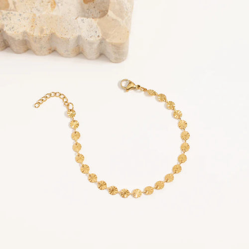 Sunburst Gold Bracelet