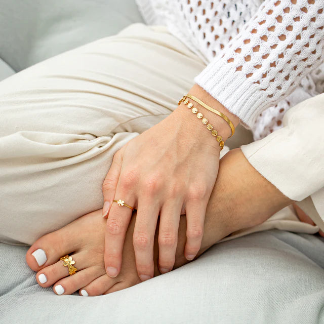 Sunburst Gold Bracelet