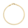 Gold Herringbone Bracelet