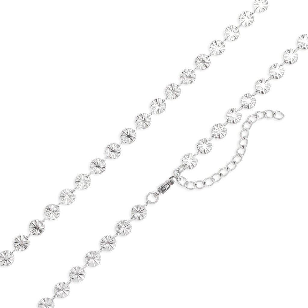 The Sunburst Silver Necklace