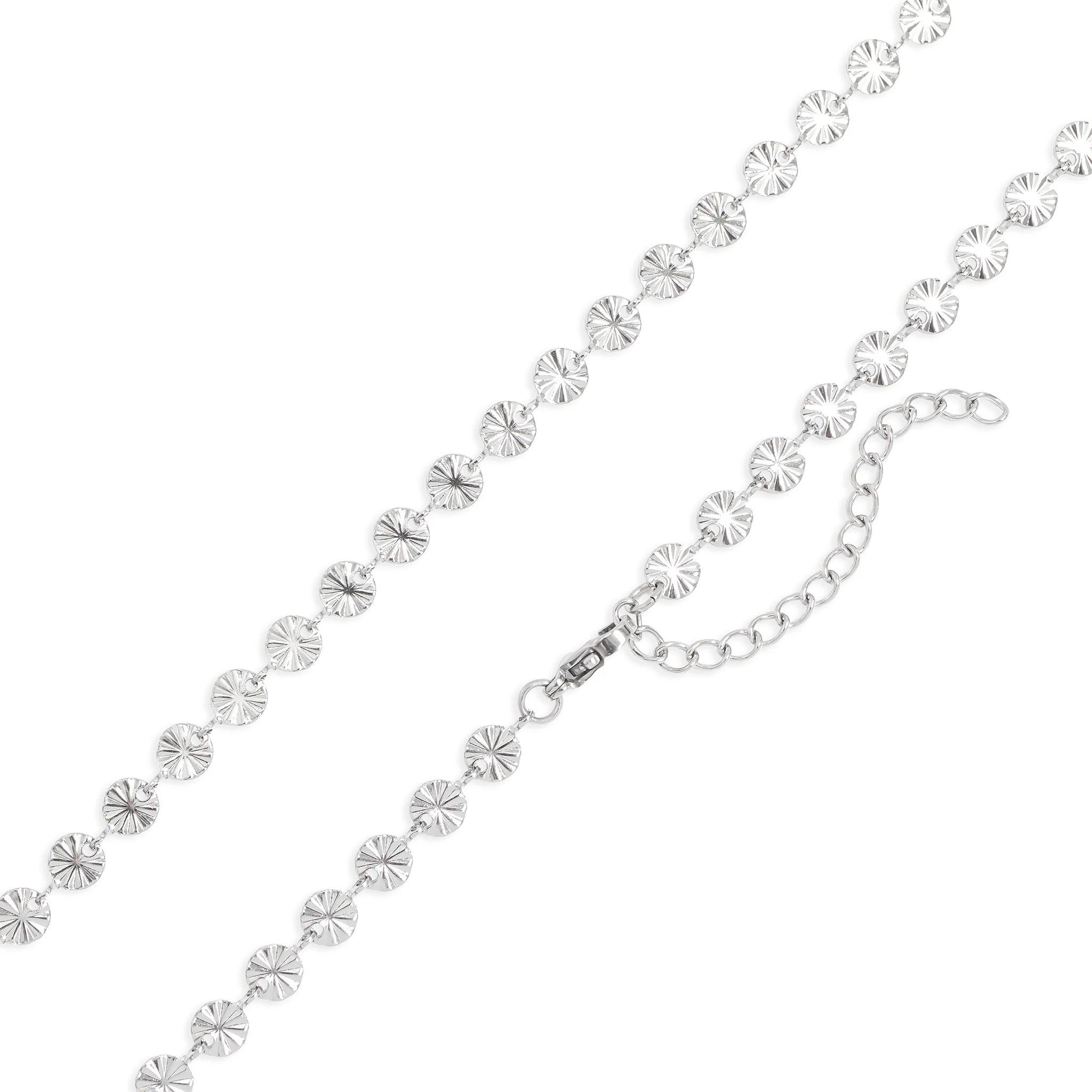 The Sunburst Silver Necklace