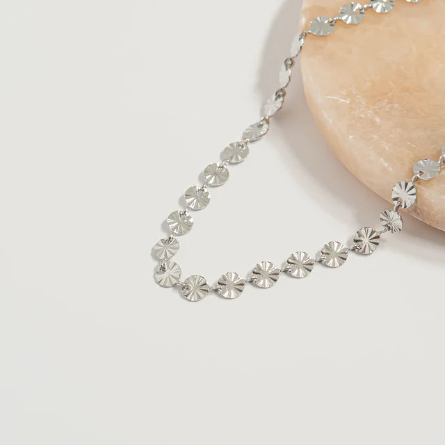 Sunburst Silver Bracelet