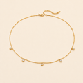 The 5 Stone Tennis Necklace