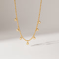 The Beaded Tennis Necklace