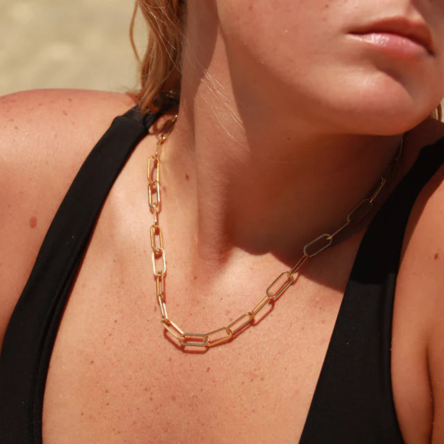 Paperclip Waterproof Necklace