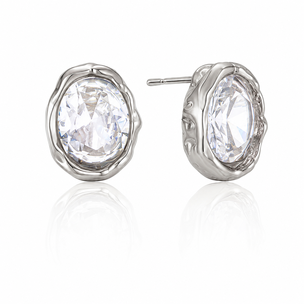 The Del Mar Oval Earrings