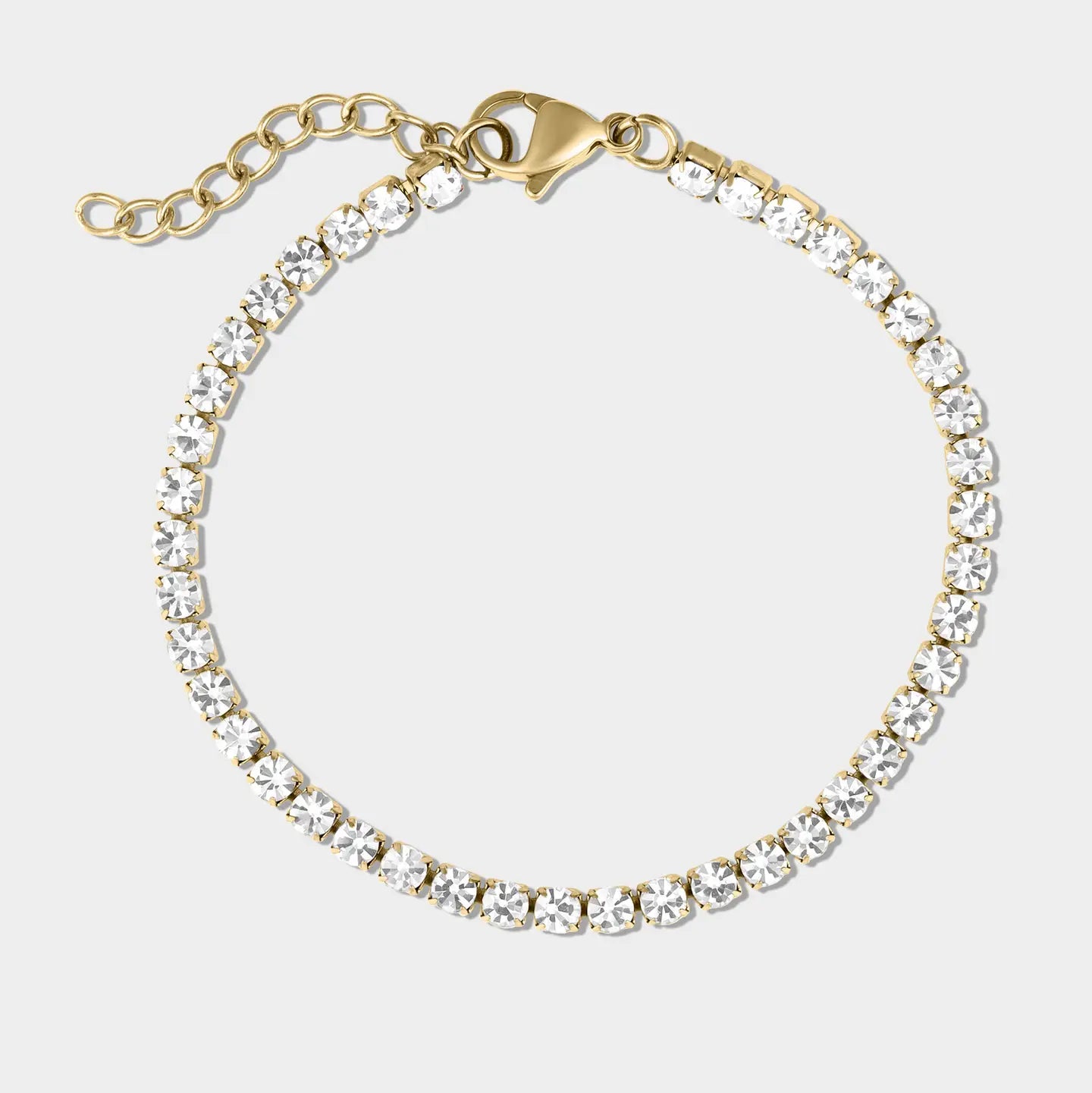 The Classic Tennis Bracelet Gold