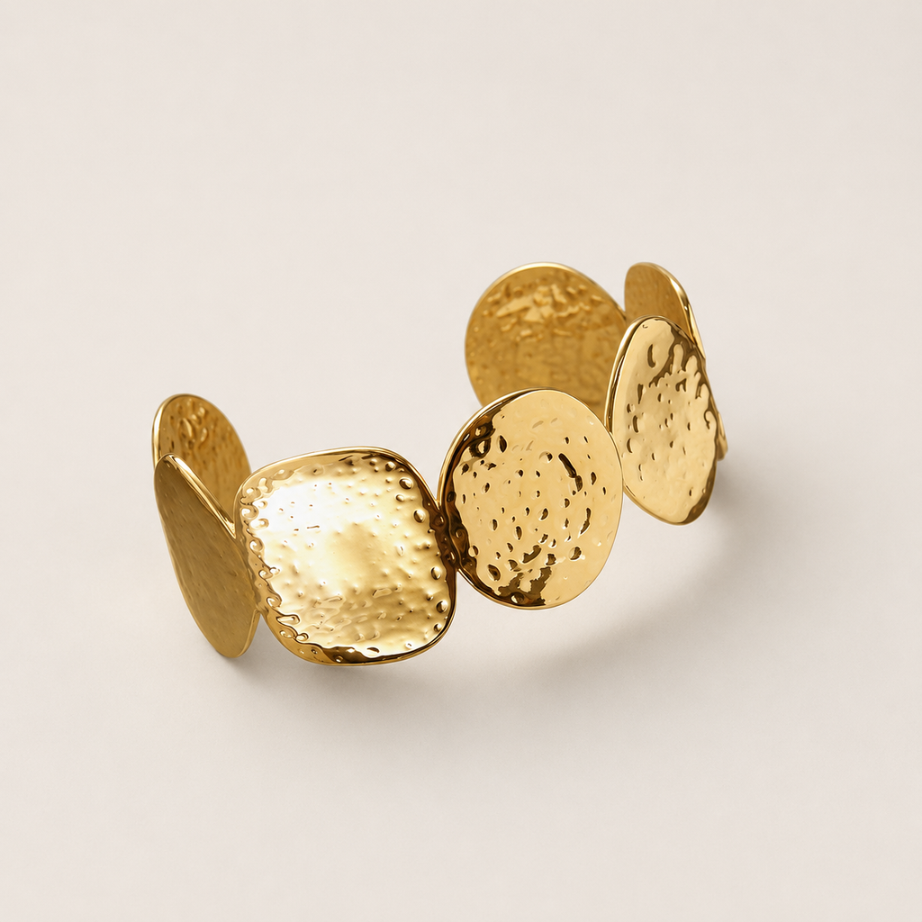 The Hammered Cuff Bracelet