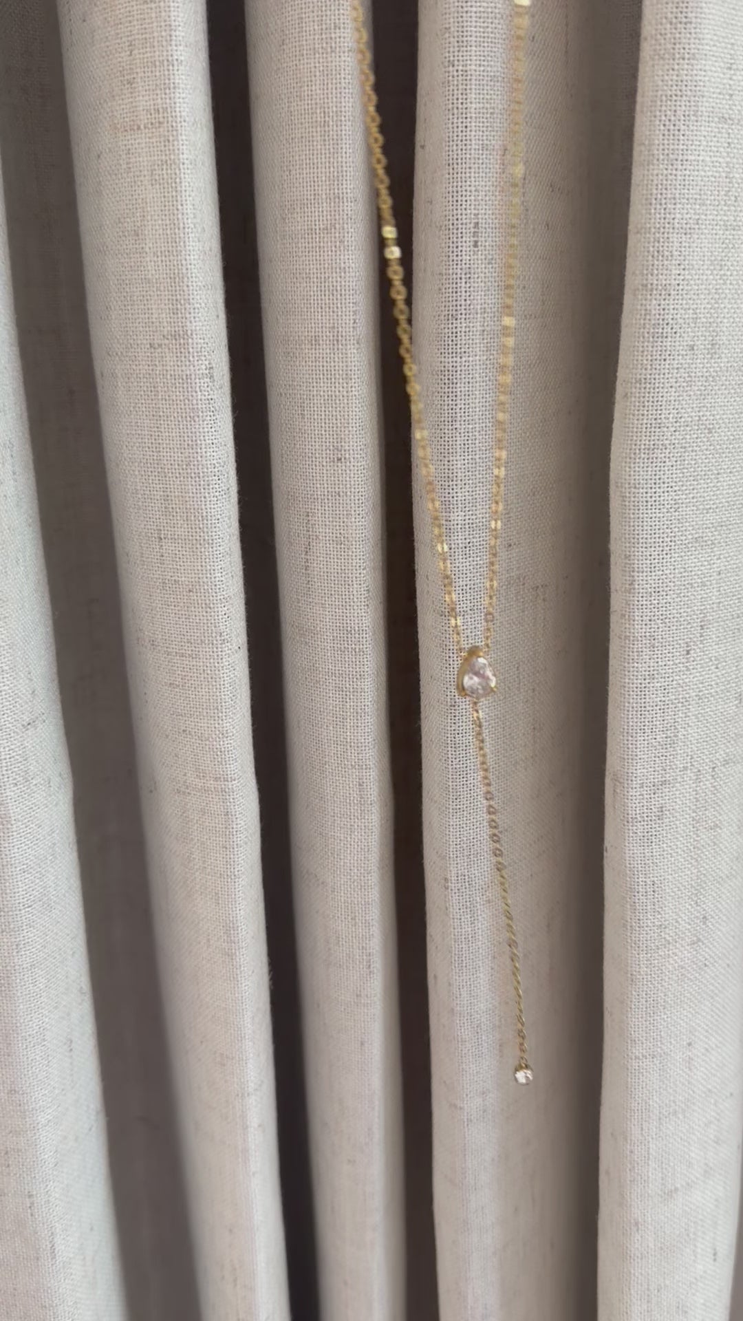 The Solana Lariat Necklace