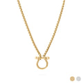 The Sundance Horseshoe Charm Keeper Necklace