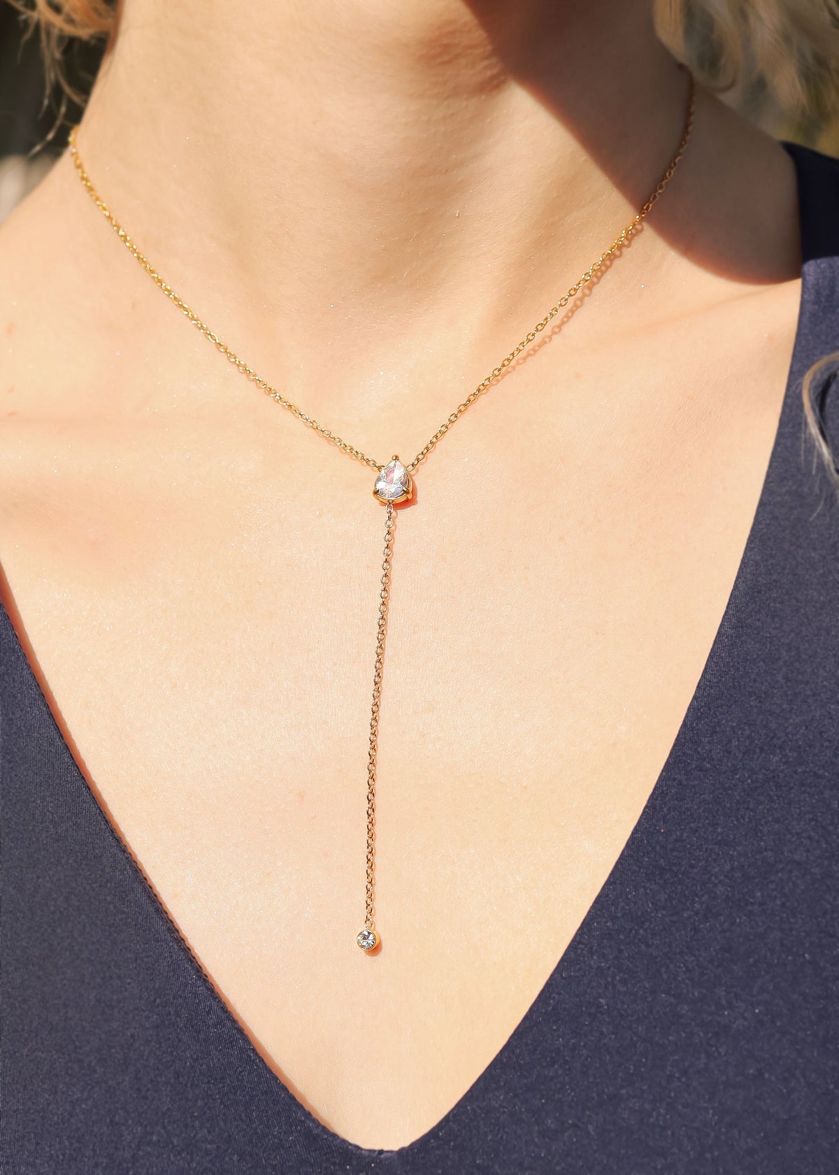 The Solana Lariat Necklace