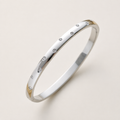 The Silver Diamond Bangle